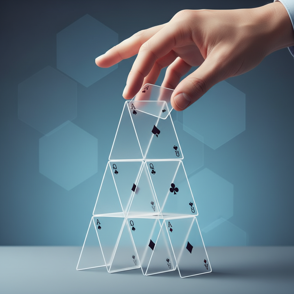 como jogar castelo de cartas